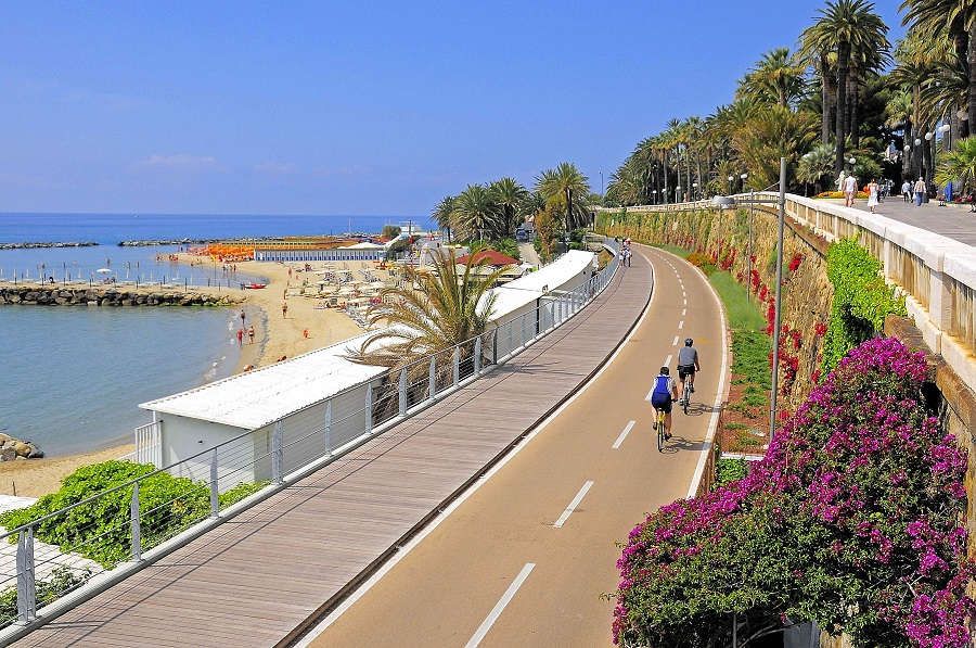 La ciclovia Ponente Ligure si estende fino a Diano Marina 1 Living Liguria | Sanremo PISTA CICLABILE PONENTE LIGURE LIGURIA