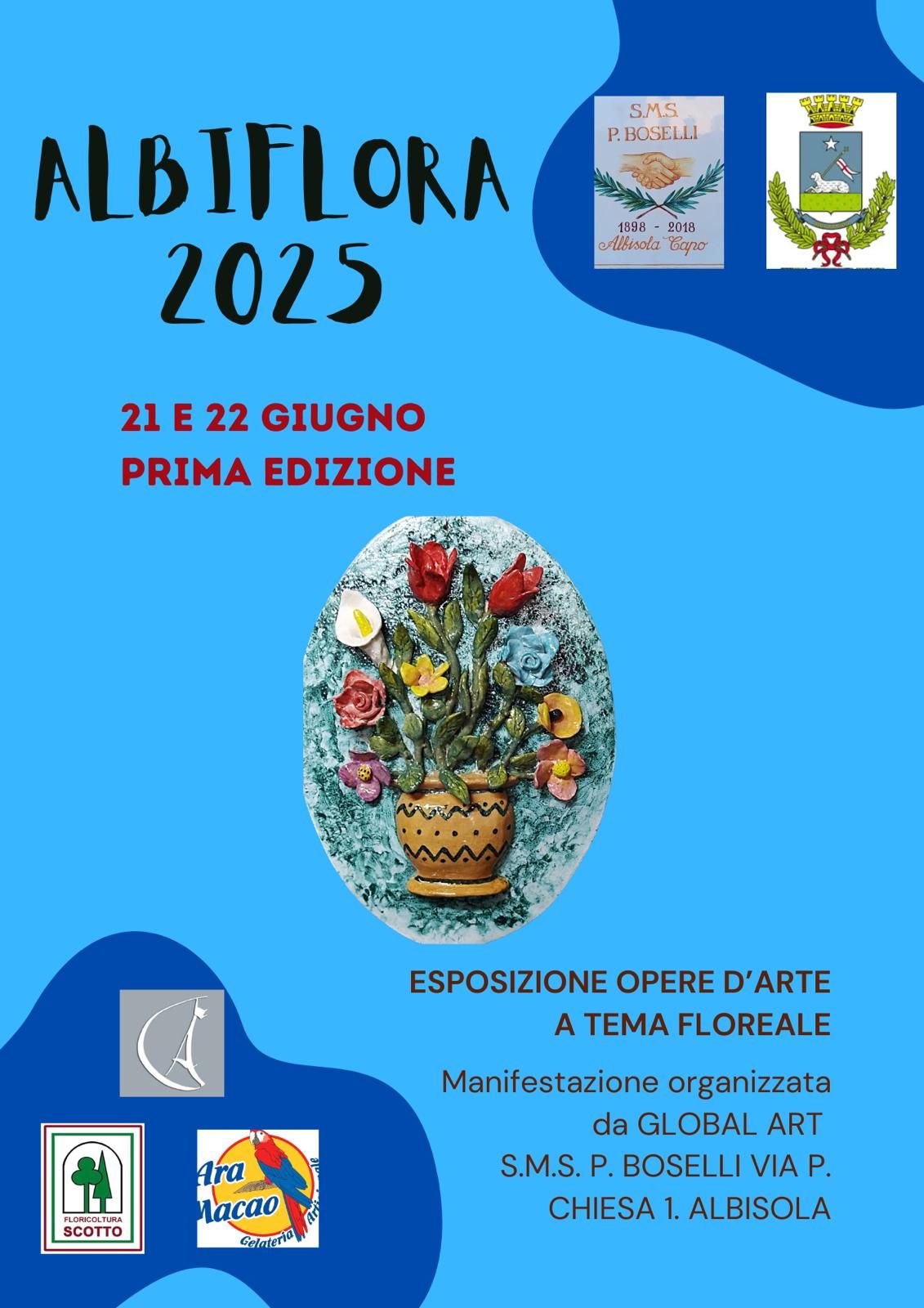 Albiflora 2025: fiori, ceramiche e arte ad Albisola Superiore 1 Living Liguria | 500070366 1931257654292980 5306143171487409196 n