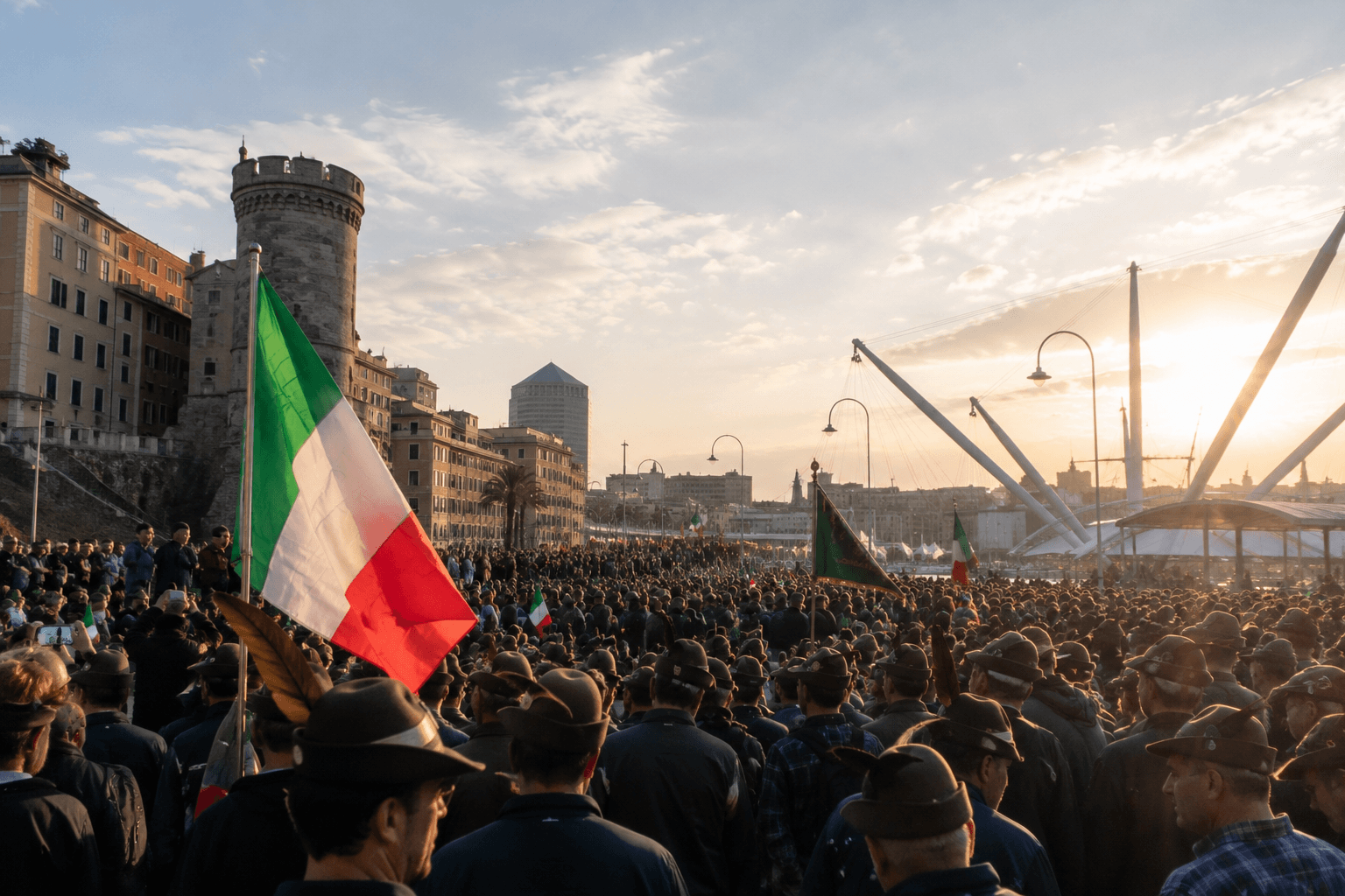 Adunata Alpini 2026 a Genova: cosa cambia tra parchi chiusi, strade bloccate e oltre 400 mila presenze attese 2 Living Liguria | Adunata Alpini 2026 a Genova